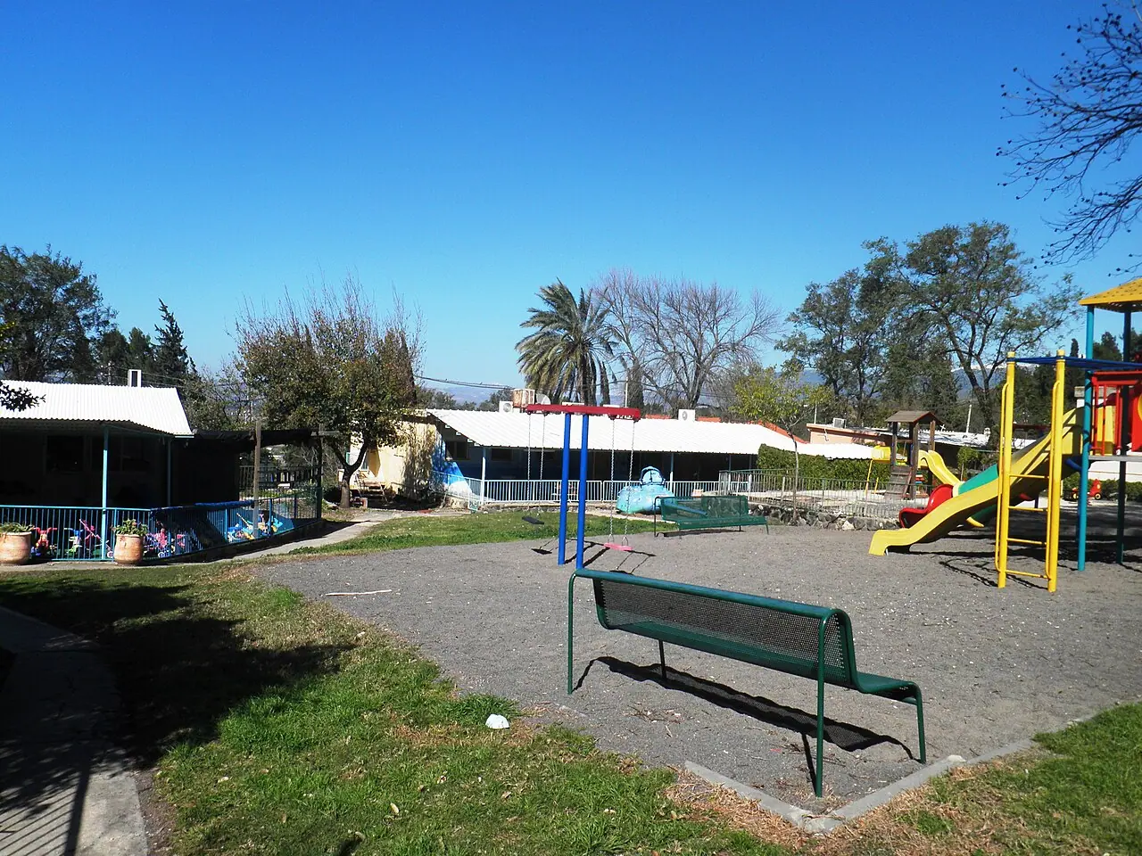 קיבוץ גונן למרגלות הרי נפתלי, בסביבת עין תינה