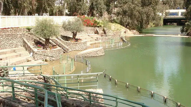 אקליפטוסים ומים איטיים בירדנית