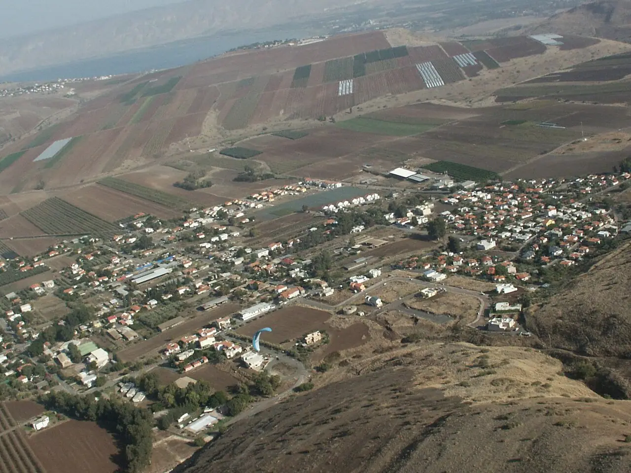 בקעת יבניאל ממבט גבוה
